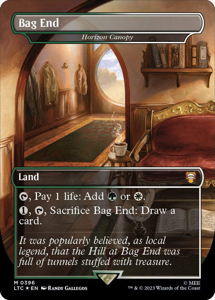 Bag End - Horizon Canopy (Surge Foil Realms and Relics) [The Lord of the Rings: Tales of Middle-Earth Commander] | Local Legends