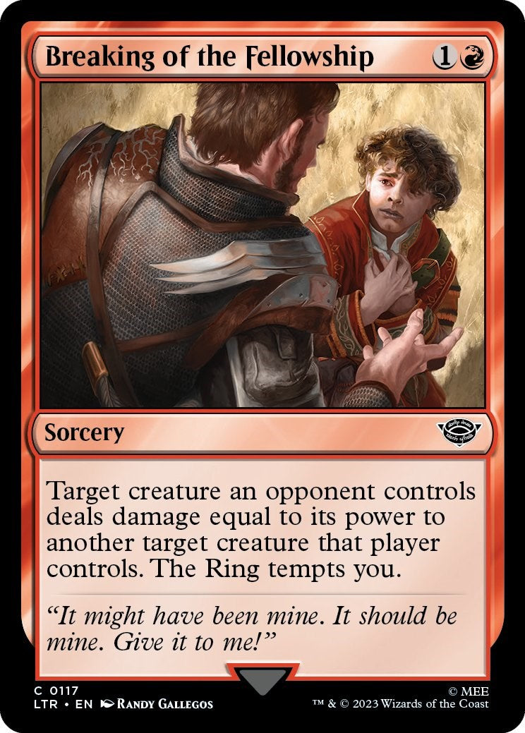 Breaking of the Fellowship | Local Legends