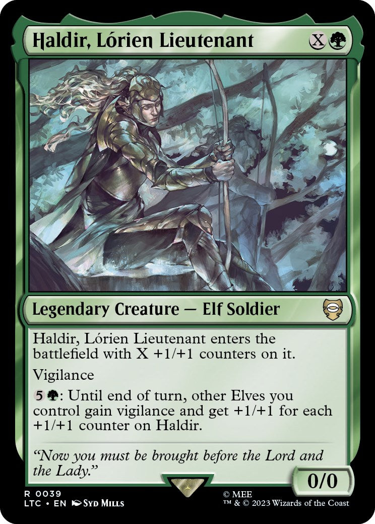 Haldir, Lorien Lieutenant [The Lord of the Rings: Tales of Middle-Earth Commander] | Local Legends