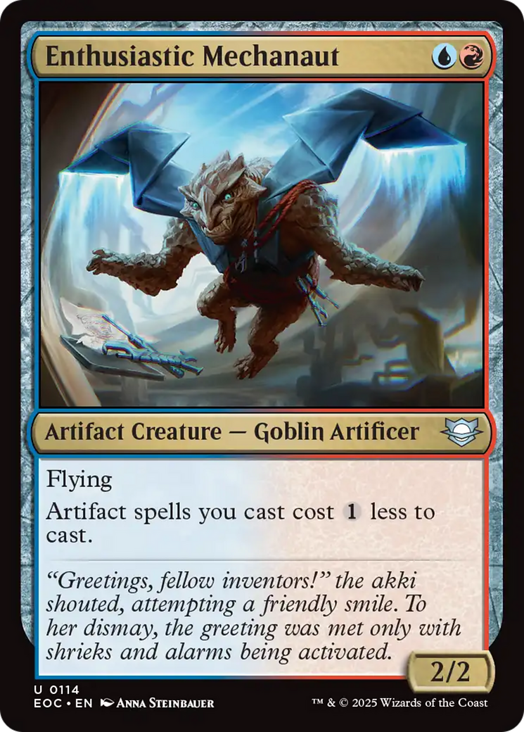Enthusiastic Mechanaut [Edge of Eternities Commander] | Local Legends