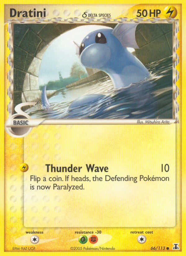 Dratini (66/113) (Delta Species) [EX: Delta Species] | Local Legends