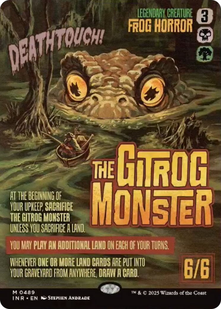 The Gitrog Monster (Showcase) [Innistrad Remastered] | Local Legends