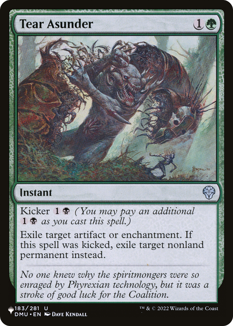 Tear Asunder [The List] | Local Legends
