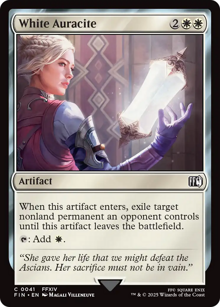 White Auracite [FINAL FANTASY] | Local Legends