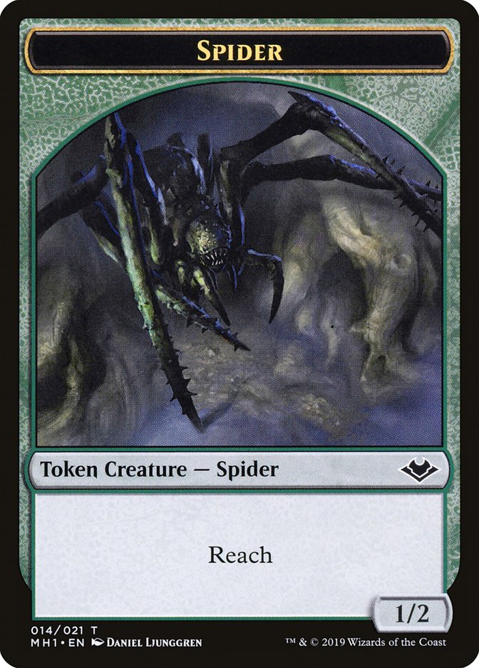 Spider Token [Modern Horizons Tokens] | Golgari Games