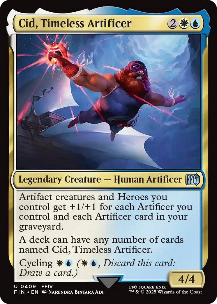 Cid, Timeless Artificer (0409) [FINAL FANTASY] | Local Legends