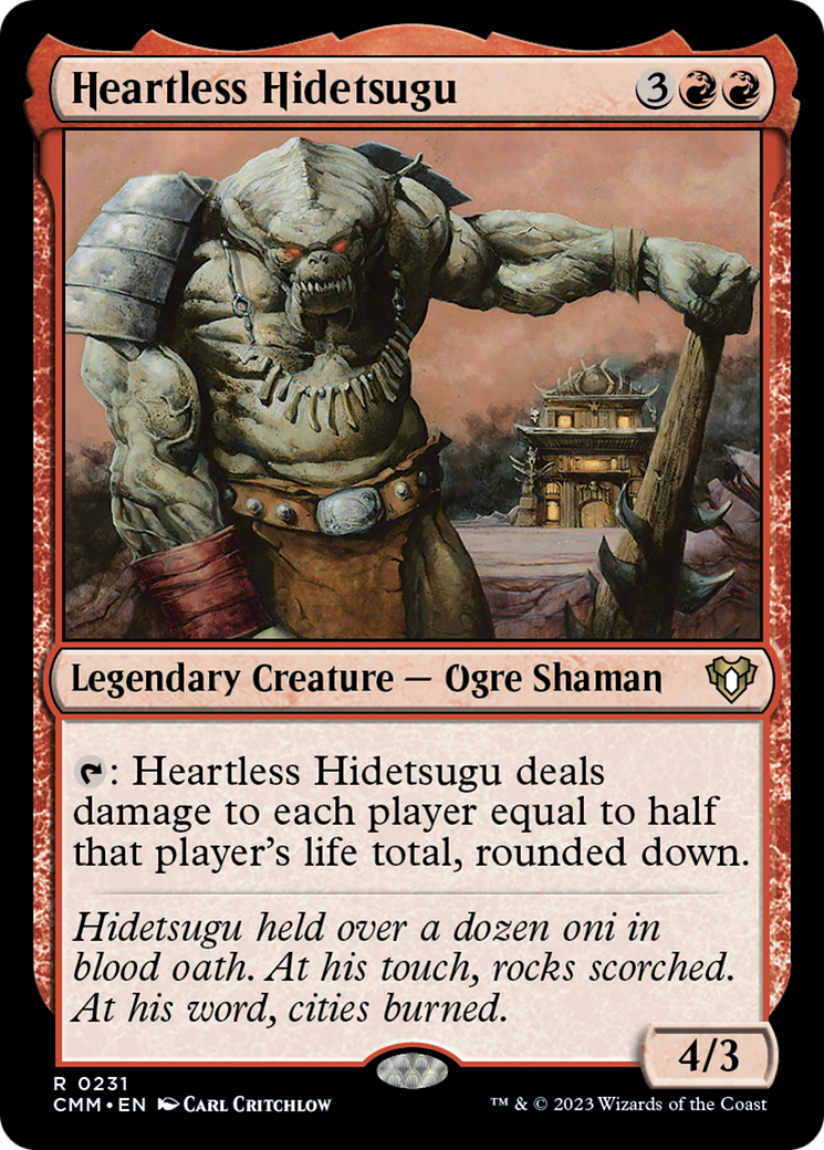 Heartless Hidetsugu [Commander Masters] | Local Legends