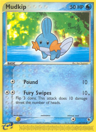 Mudkip (60/109) [EX: Ruby & Sapphire] | Golgari Games