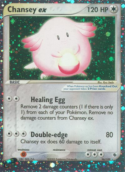 Chansey ex (96/109) [EX: Ruby & Sapphire] | Golgari Games