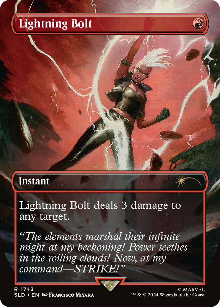 Lightning Bolt (1743) (Rainbow Foil) [Secret Lair Drop Series] | Local Legends
