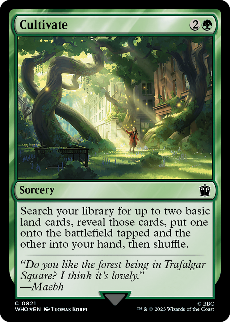 Cultivate (Surge Foil) [Doctor Who] | Local Legends