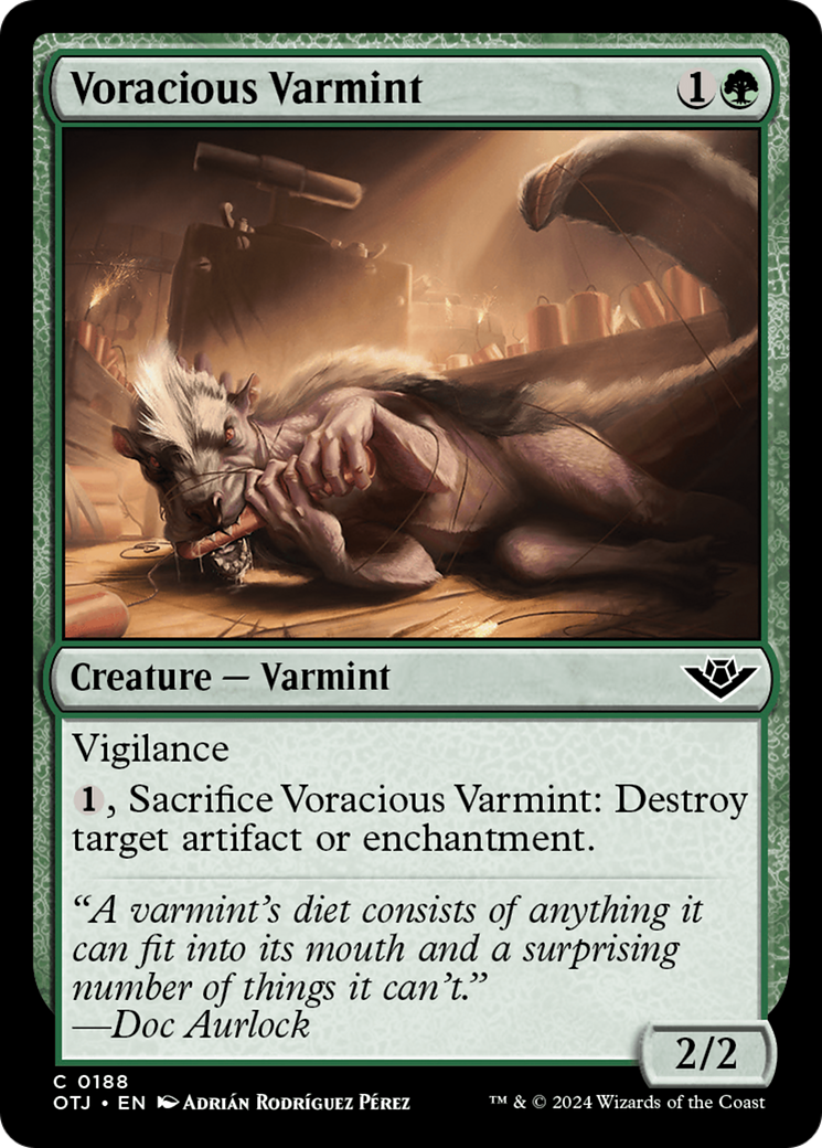 Voracious Varmint [Outlaws of Thunder Junction] | Golgari Games