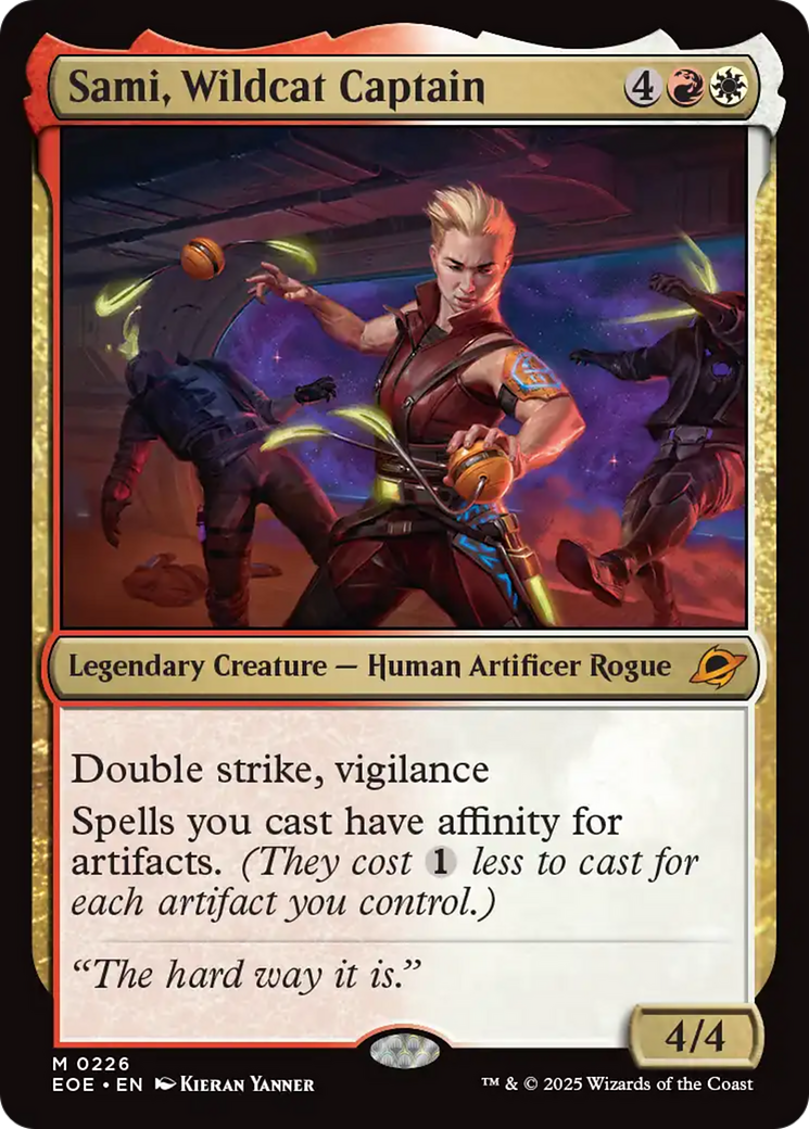 Sami, Wildcat Captain [Edge of Eternities] | Local Legends