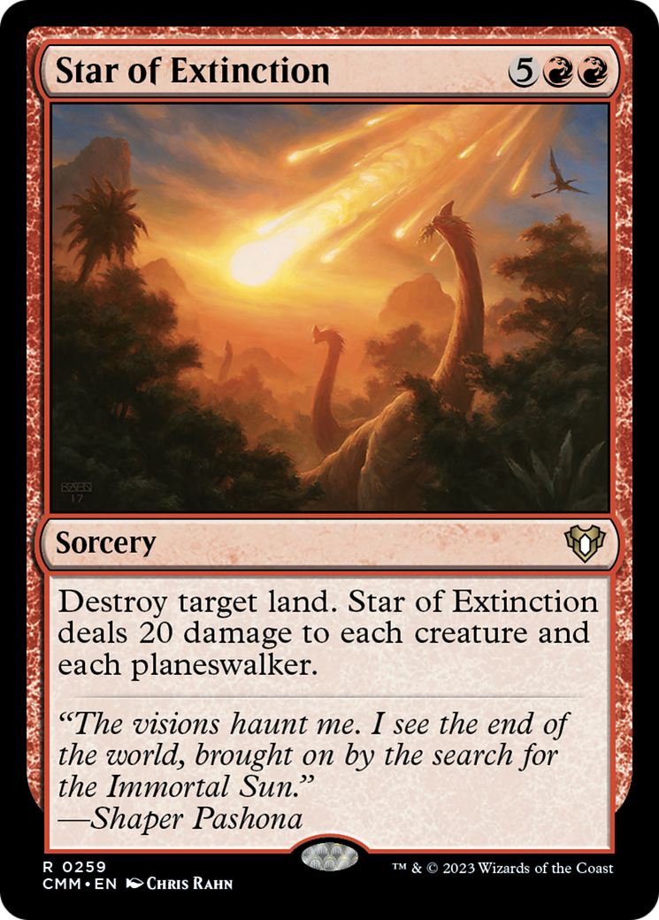 Star of Extinction [Commander Masters] | Local Legends