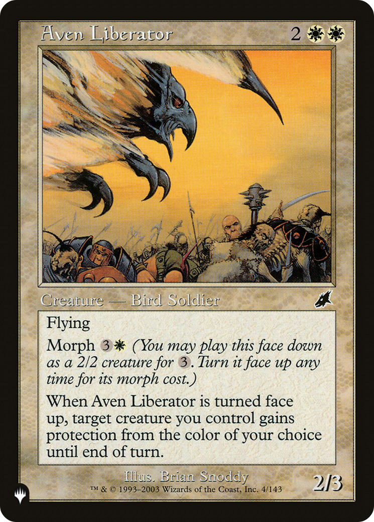 Aven Liberator [The List] | Local Legends