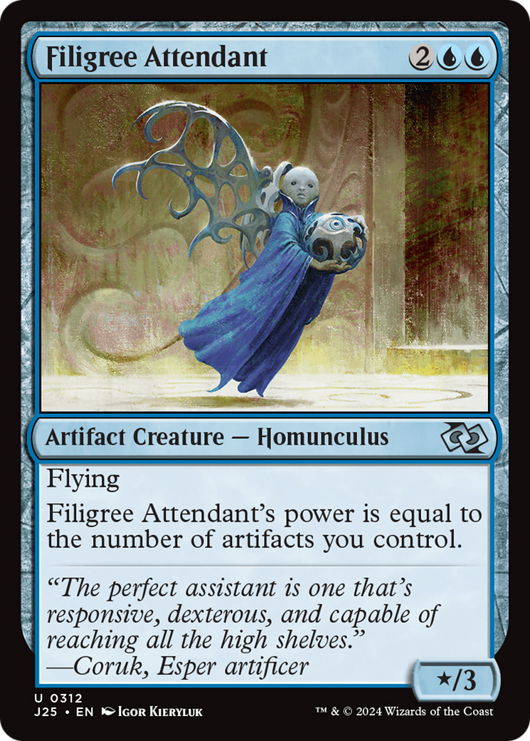 Filigree Attendant [Foundations Jumpstart] | Local Legends