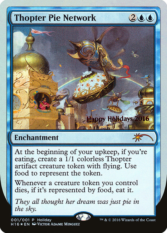 Thopter Pie Network [Happy Holidays] | Local Legends