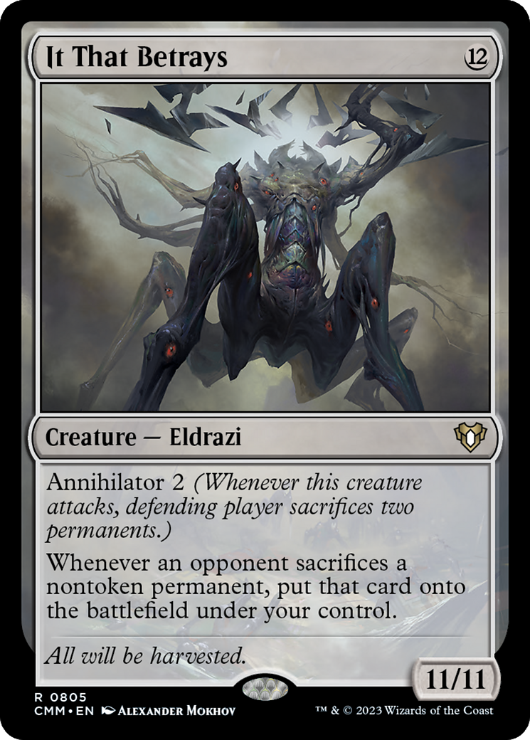 It That Betrays [Commander Masters] | Local Legends