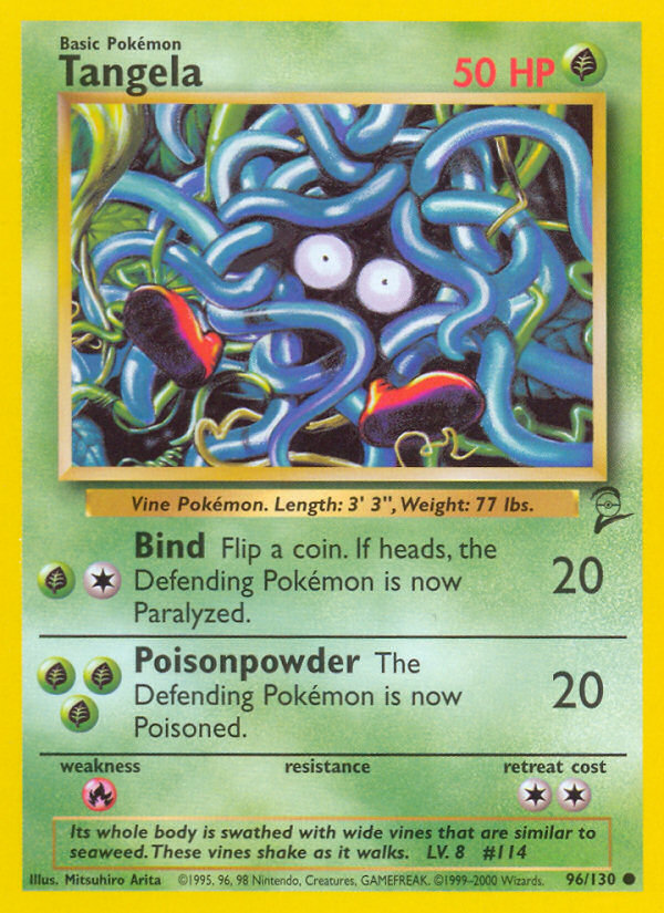 Tangela (96/130) [Base Set 2] | Local Legends