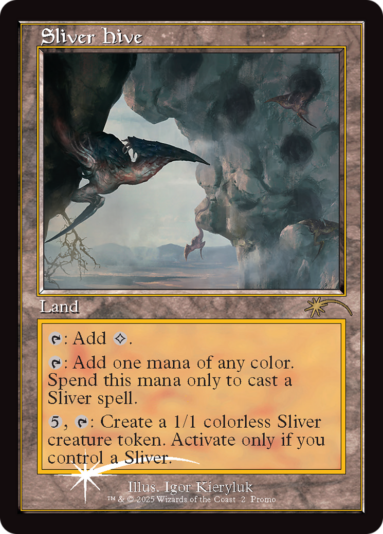 Sliver Hive (Retro Frame) [Secret Lair Drop Series] | Local Legends