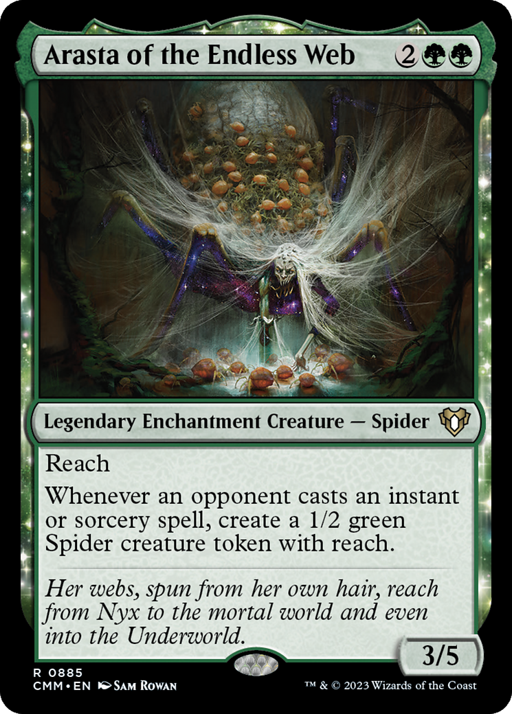 Arasta of the Endless Web [Commander Masters] | Golgari Games