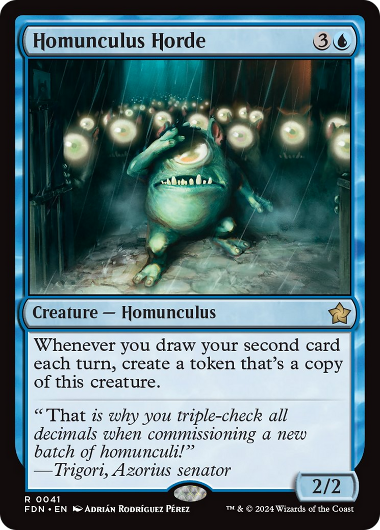 Homunculus Horde [Foundations] | Local Legends