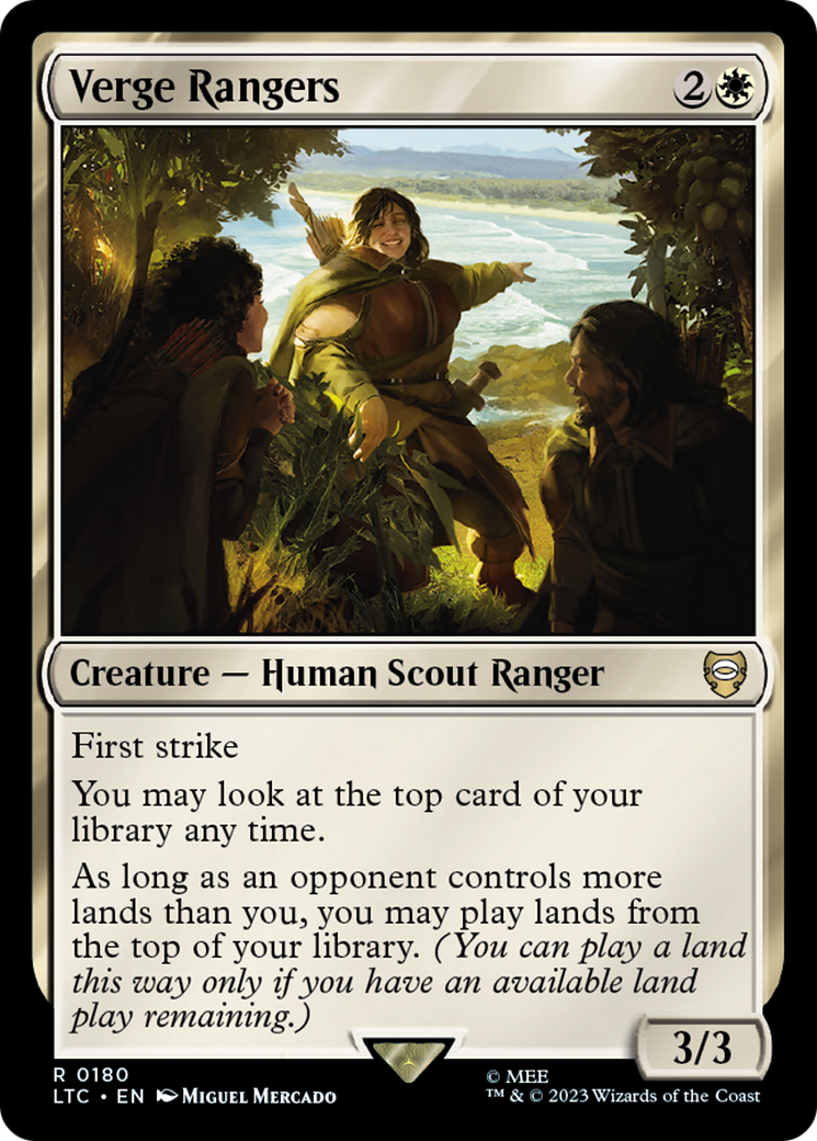 Verge Rangers [The Lord of the Rings: Tales of Middle-Earth Commander] | Local Legends