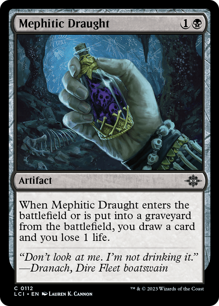 Mephitic Draught [The Lost Caverns of Ixalan] | Golgari Games