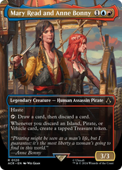 Mary Read and Anne Bonny (Borderless) [Assassin's Creed] | Golgari Games