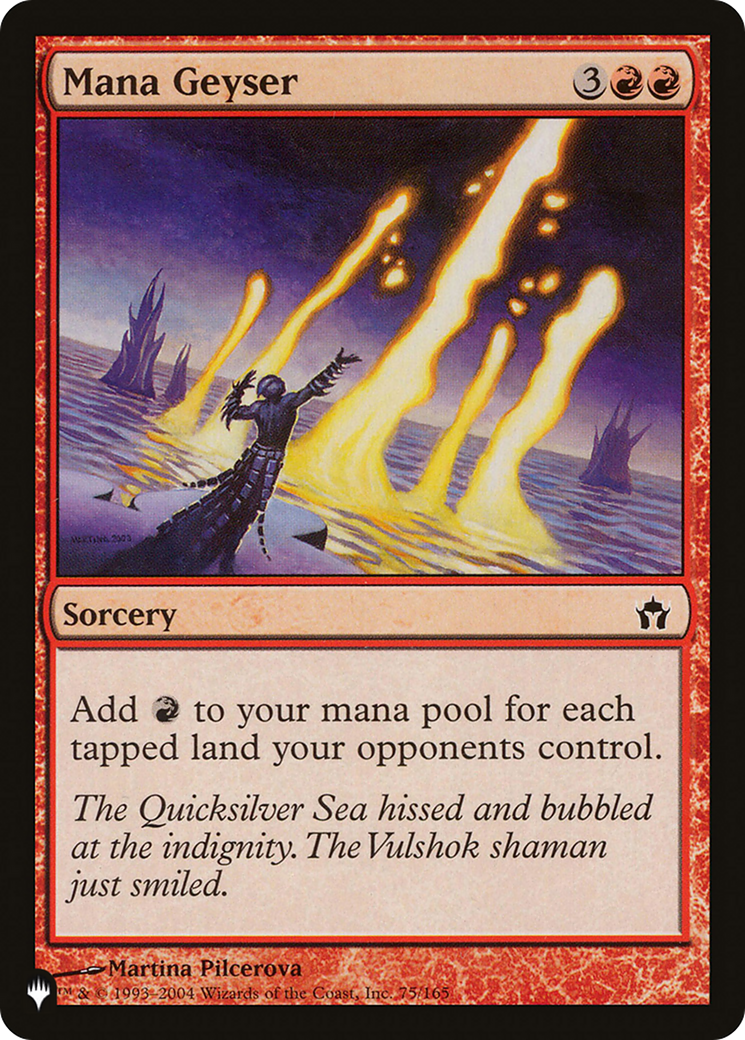 Mana Geyser [The List] | Local Legends