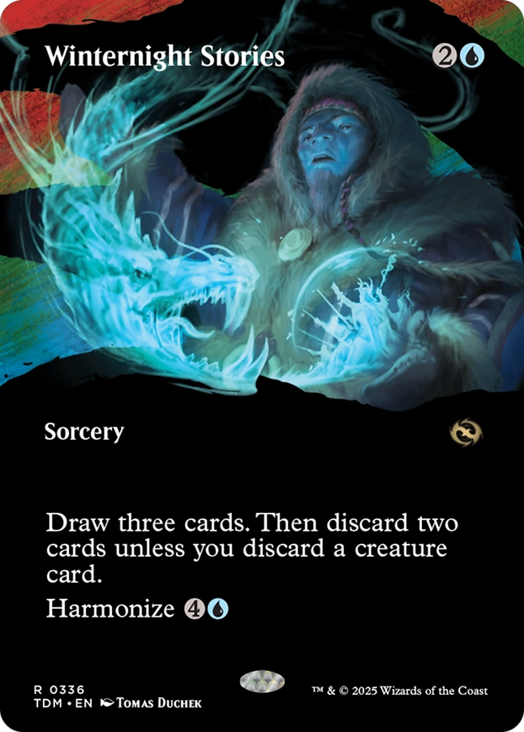 Winternight Stories (Borderless) [Tarkir: Dragonstorm] | Local Legends