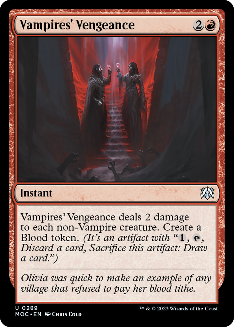 Vampires' Vengeance [March of the Machine Commander] | Local Legends