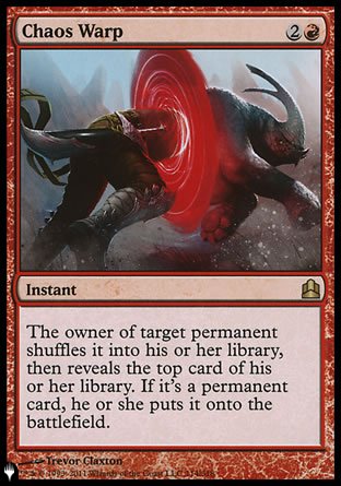 Chaos Warp (CMD) [The List] | Local Legends