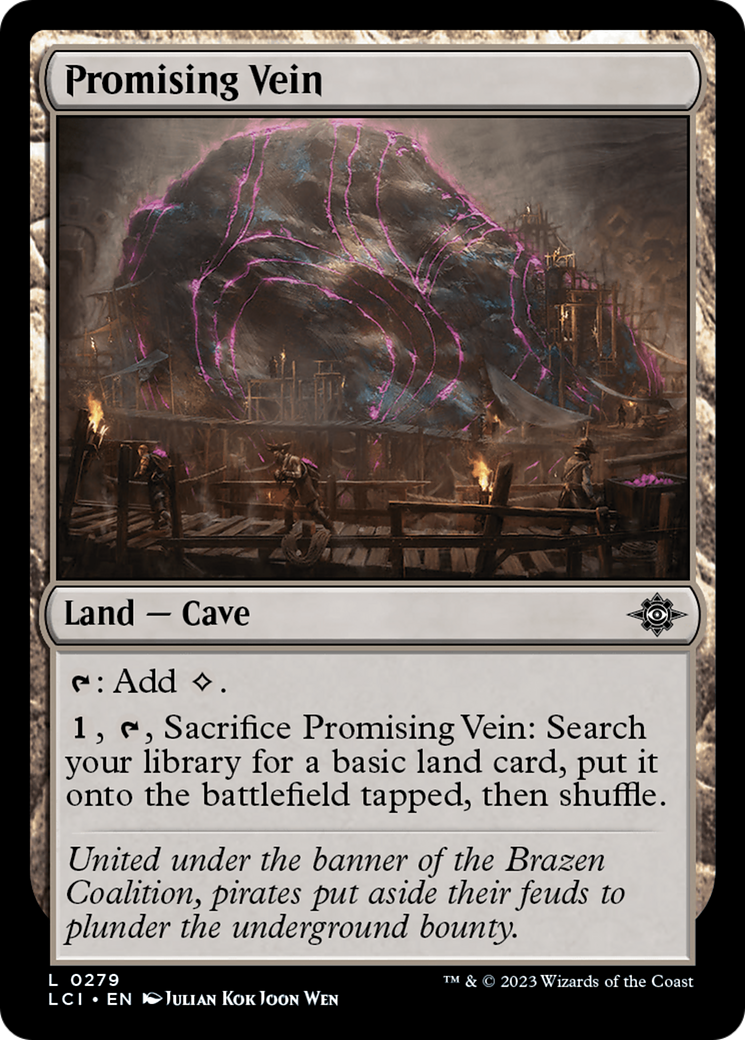 Promising Vein [The Lost Caverns of Ixalan] | Golgari Games