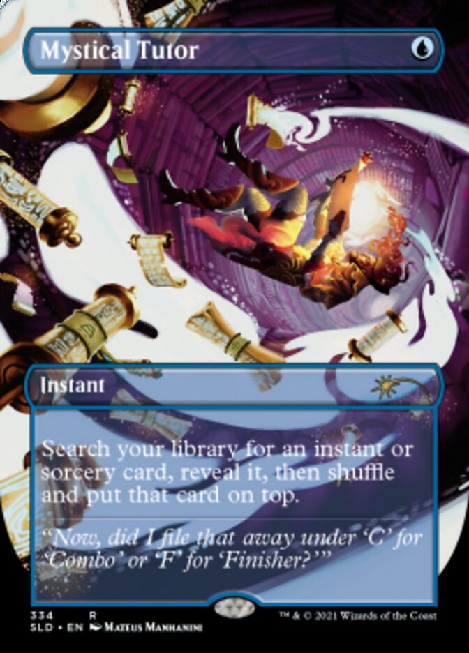 Mystical Tutor (Borderless) [Secret Lair Drop Series] | Local Legends