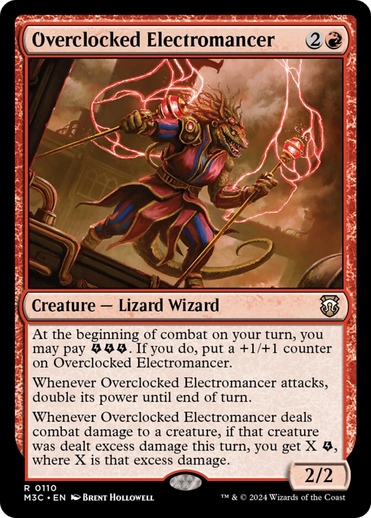 Overclocked Electromancer [Modern Horizons 3 Commander] | Golgari Games