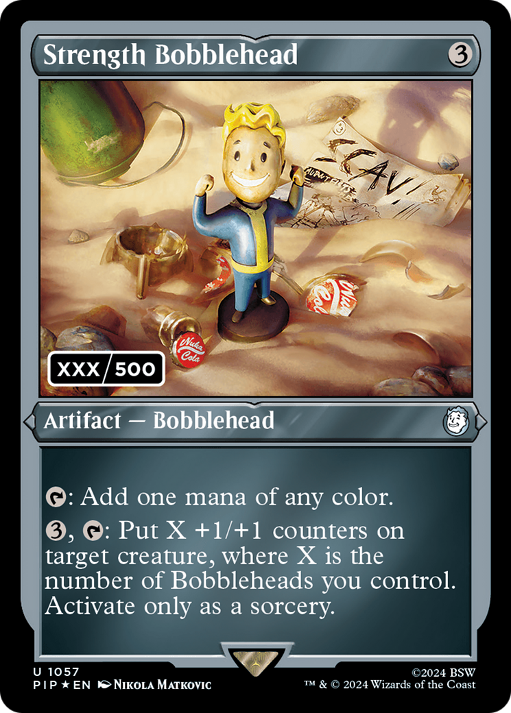 Strength Bobblehead (Serial Numbered) [Fallout] | Local Legends