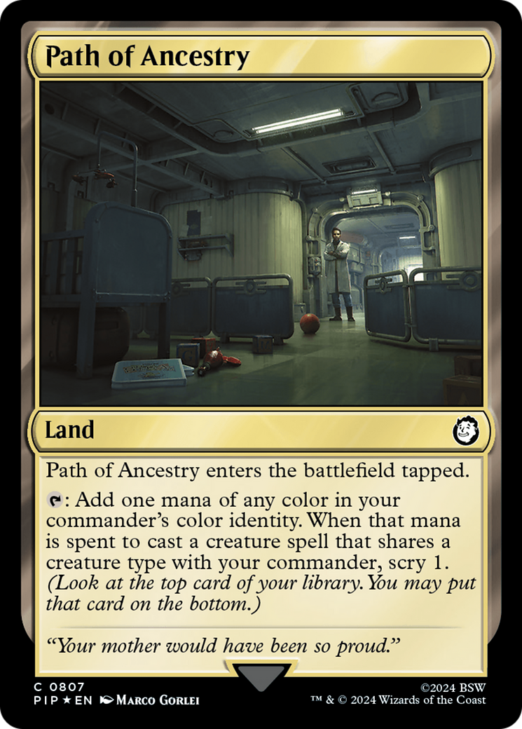 Path of Ancestry (Surge Foil) [Fallout] | Local Legends