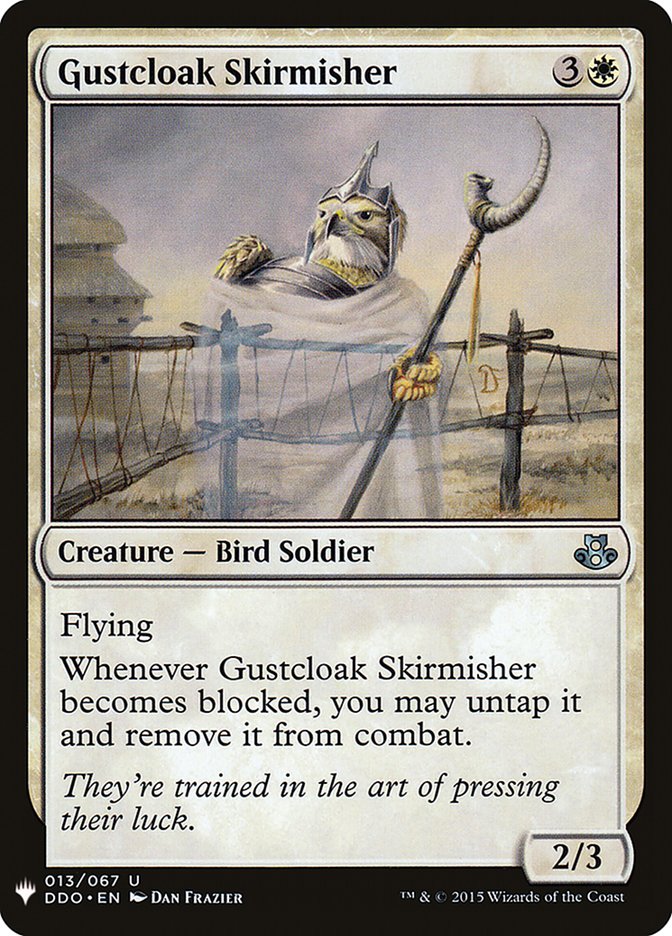 Gustcloak Skirmisher [Mystery Booster] | Local Legends
