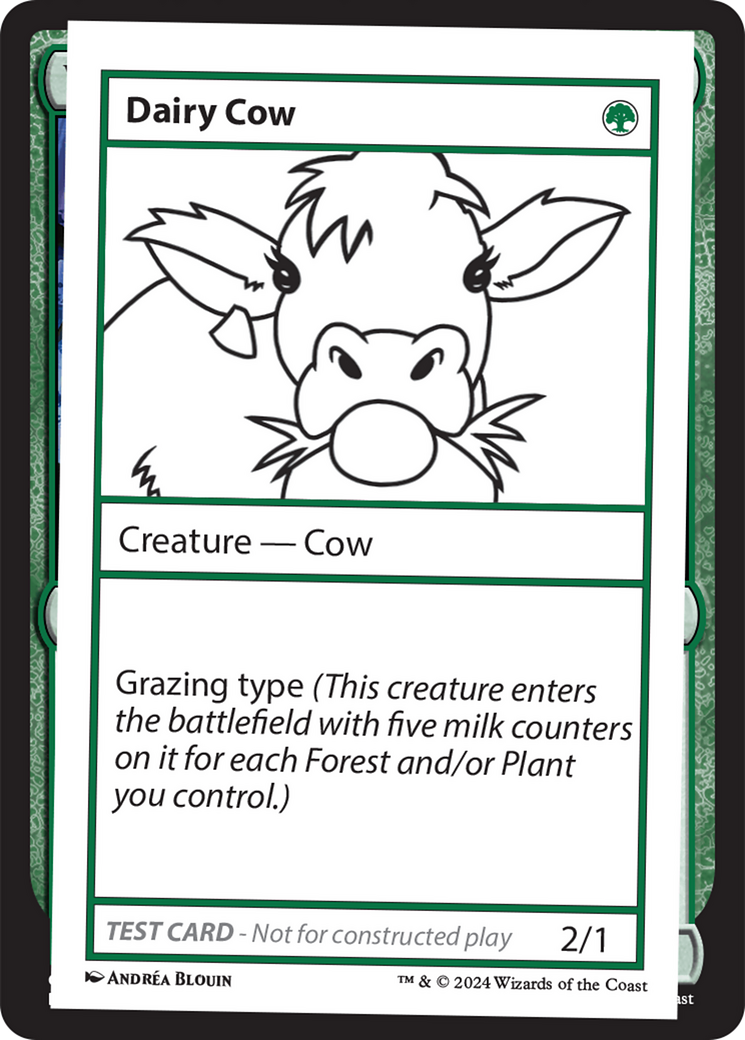 Dairy Cow [Mystery Booster 2 Playtest Cards] | Local Legends