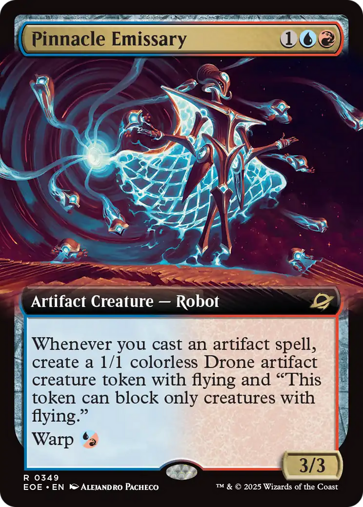 Pinnacle Emissary (Extended Art) [Edge of Eternities] | Local Legends