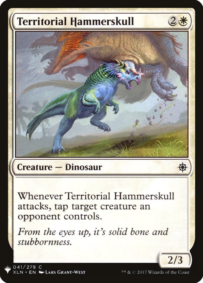 Territorial Hammerskull [Mystery Booster] | Local Legends