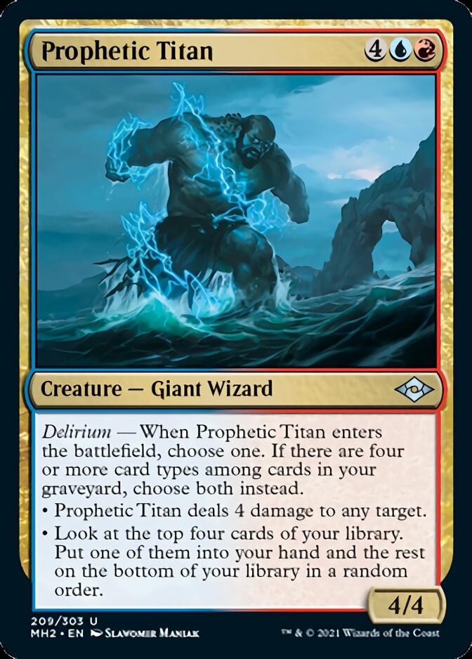 Prophetic Titan [Modern Horizons 2] | Golgari Games