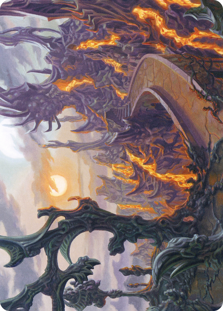 Drossforge Bridge Art Card [Modern Horizons 2 Art Series] | Golgari Games