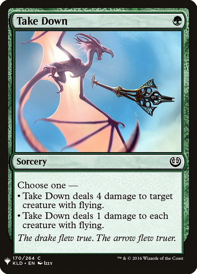 Take Down [Mystery Booster] | Local Legends