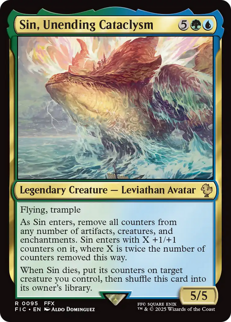 Sin, Unending Cataclysm [FINAL FANTASY Commander] | Local Legends