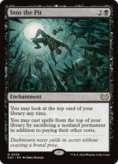 Into the Pit [Duskmourn: House of Horror Commander] | Local Legends