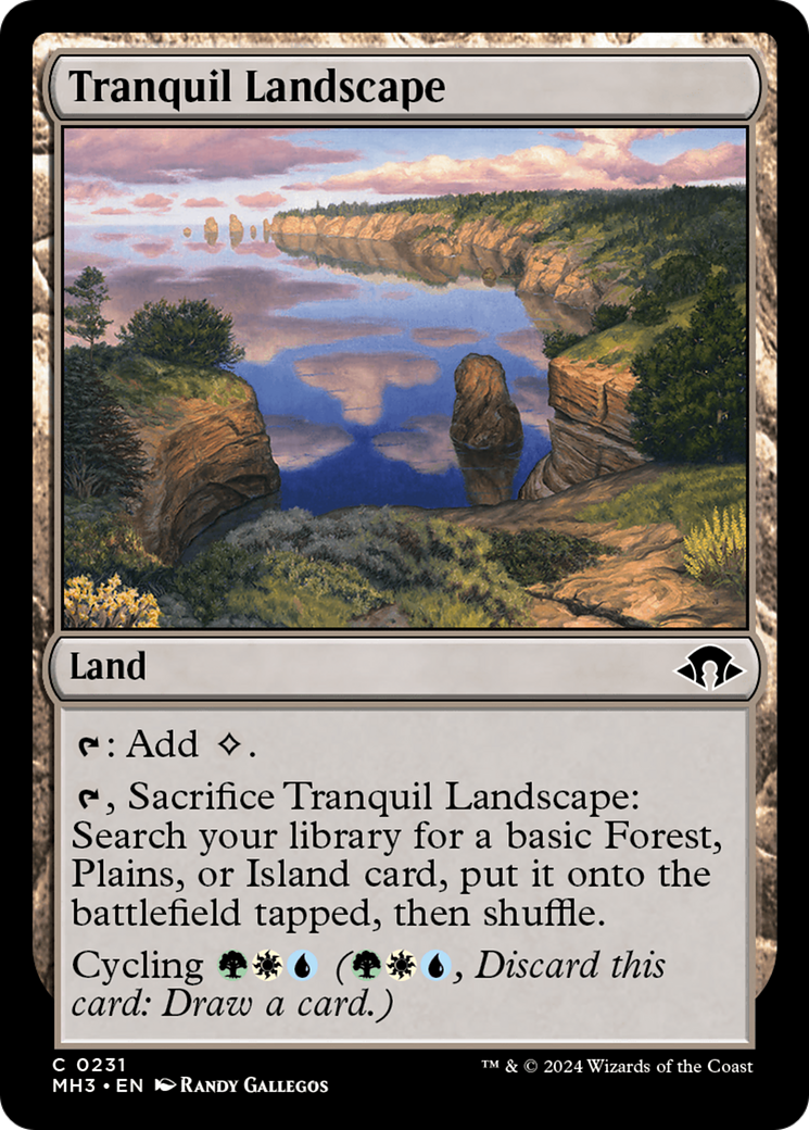 Tranquil Landscape [Modern Horizons 3] | Golgari Games