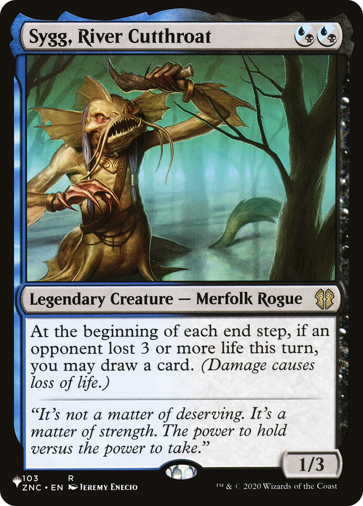 Sygg, River Cutthroat [The List] | Local Legends
