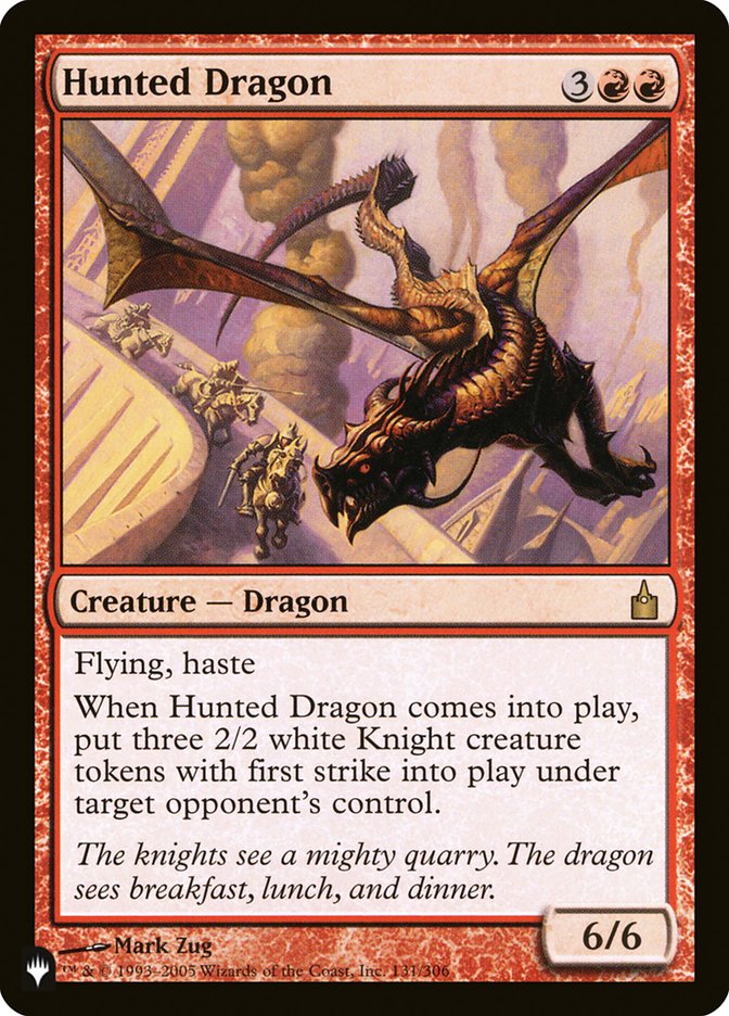 Hunted Dragon [The List] | Local Legends